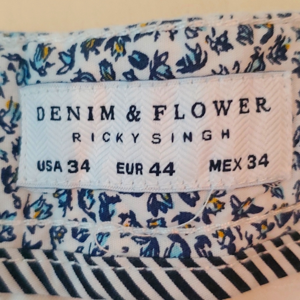 Denim & Flower Ricky Singh shorts 34